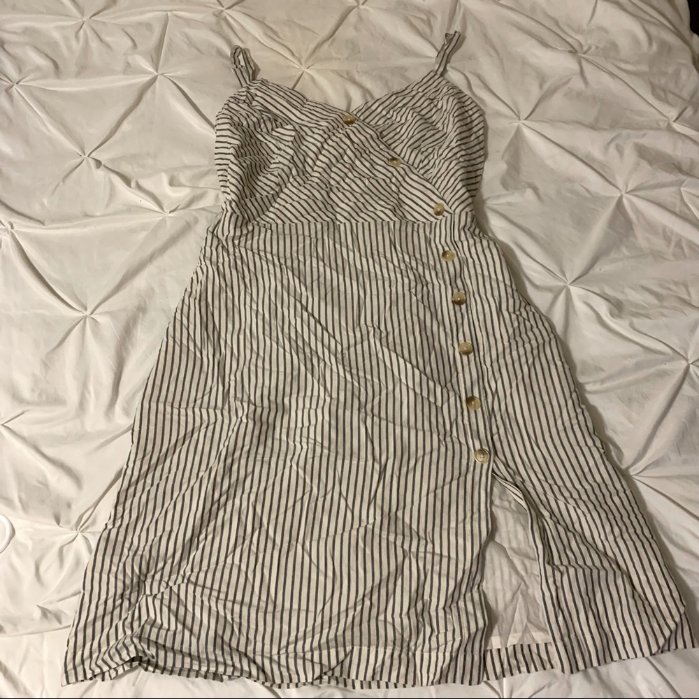 Maurices Striped Button Dress
